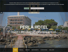 Tablet Screenshot of hotelperla.net