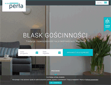 Tablet Screenshot of hotelperla.com.pl